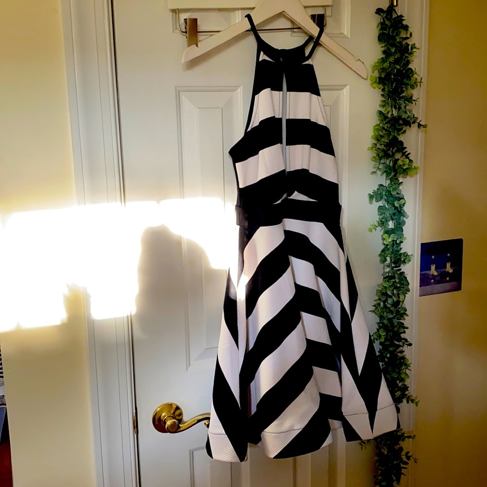 Striped Hoop Dress